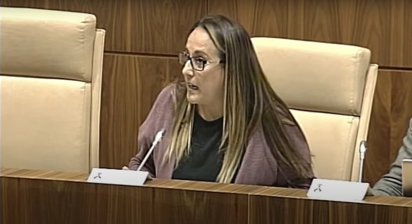 La portavoz de VOX en Leganés, Beatriz Tejero