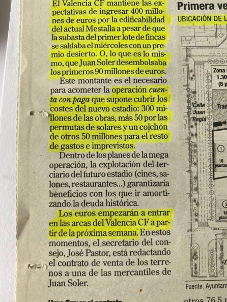 Noticia Levante-EMV nuevo estadio 2007.