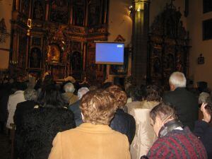La Basílica se llenó de público para asistir al acto litúrgico y religioso