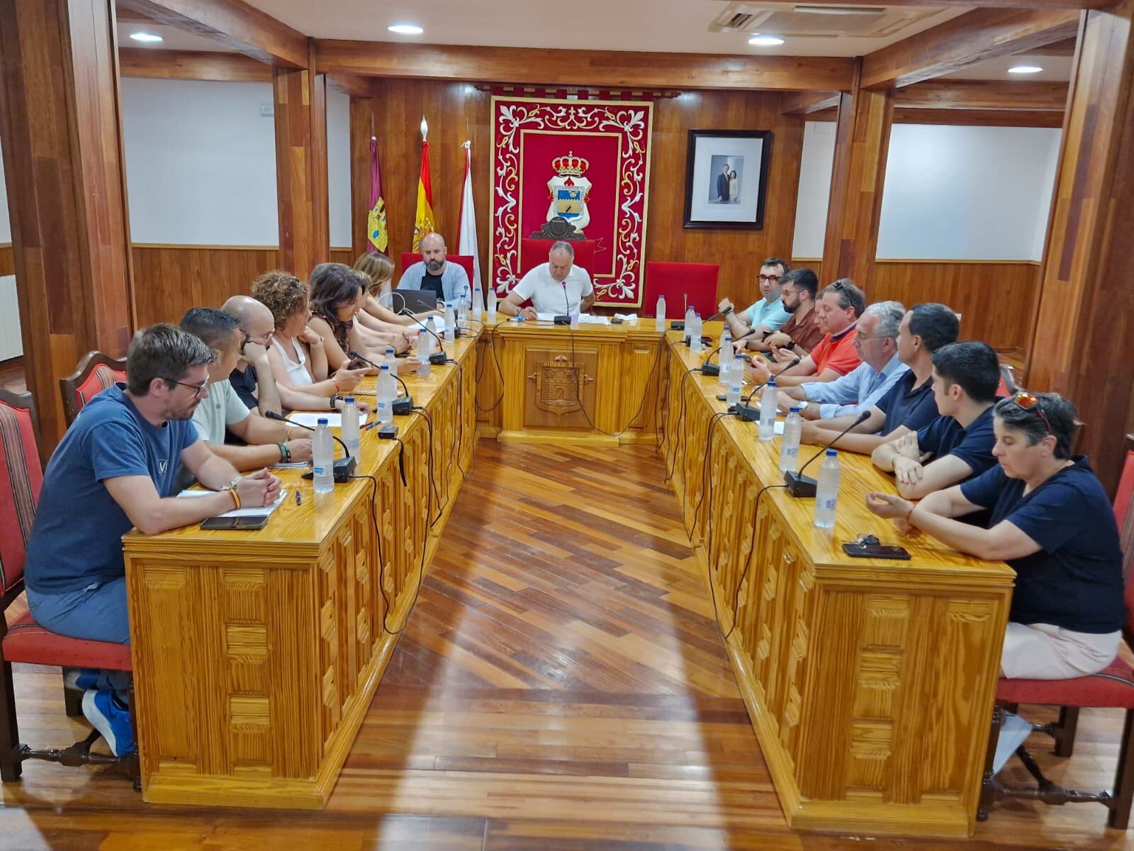 Pleno de Organización en el Ayuntamiento de Tarancón (Foto Alberto Alvarez)