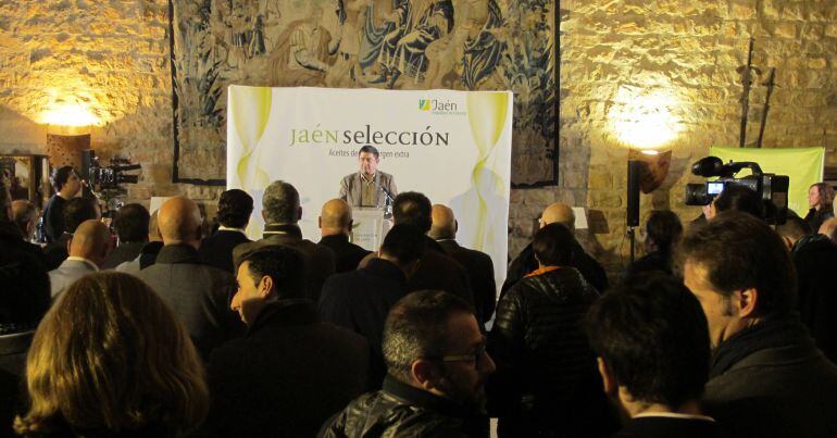 Francisco Reyes durante el momento del anuncio de los &#039;Jaén Selección&#039;