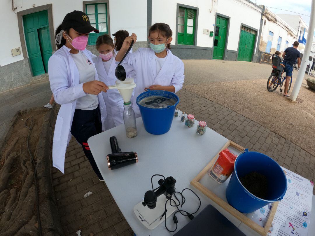 Se trata de una actividad impulsada desde el área de Medio Ambiente del Ayuntamiento de Arrecife.