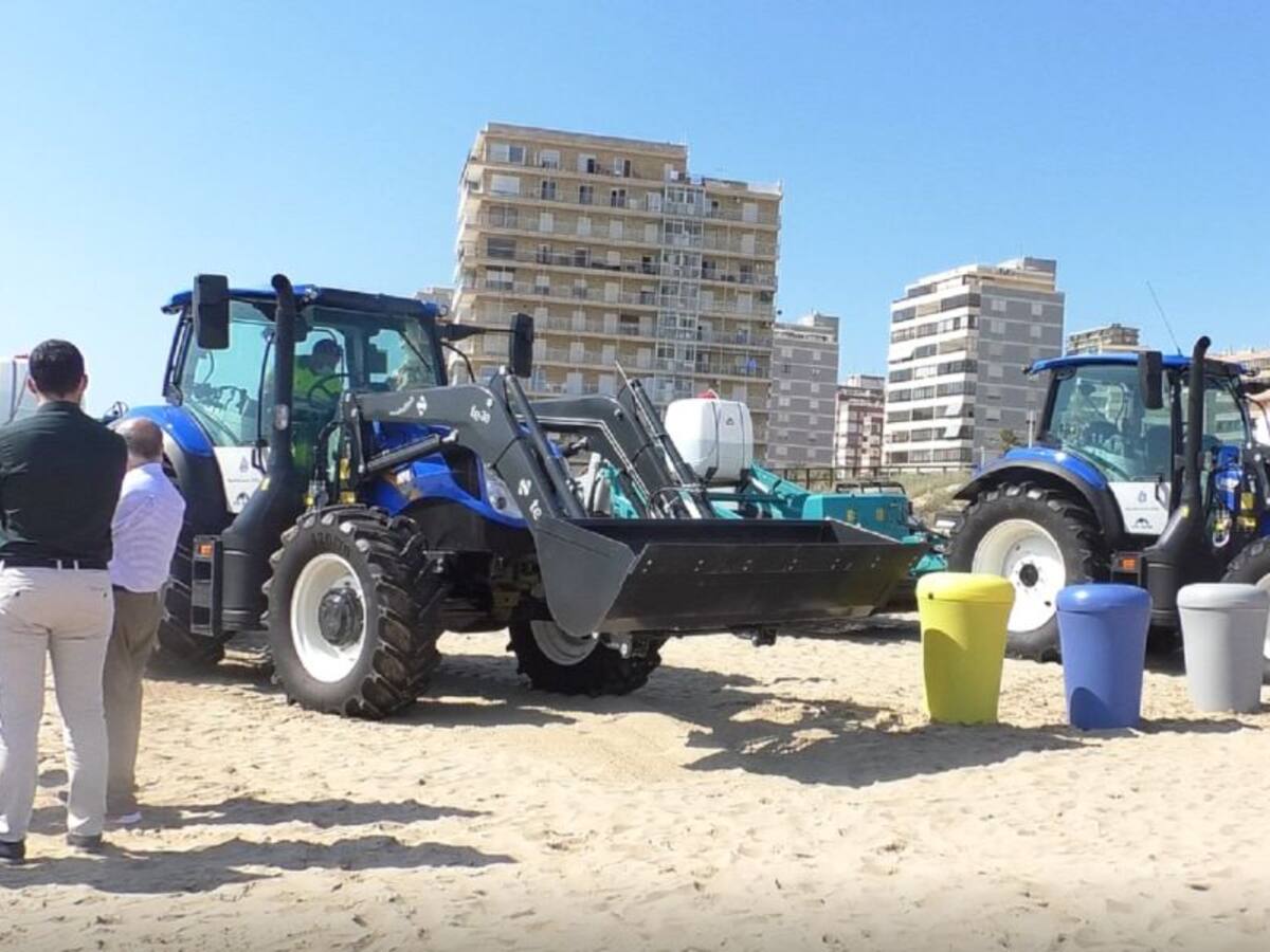 Comienza el nuevo servicio de limpieza en las playas