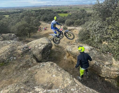 Trial de San Vicente organizado por la Peña Motociclista Oscense