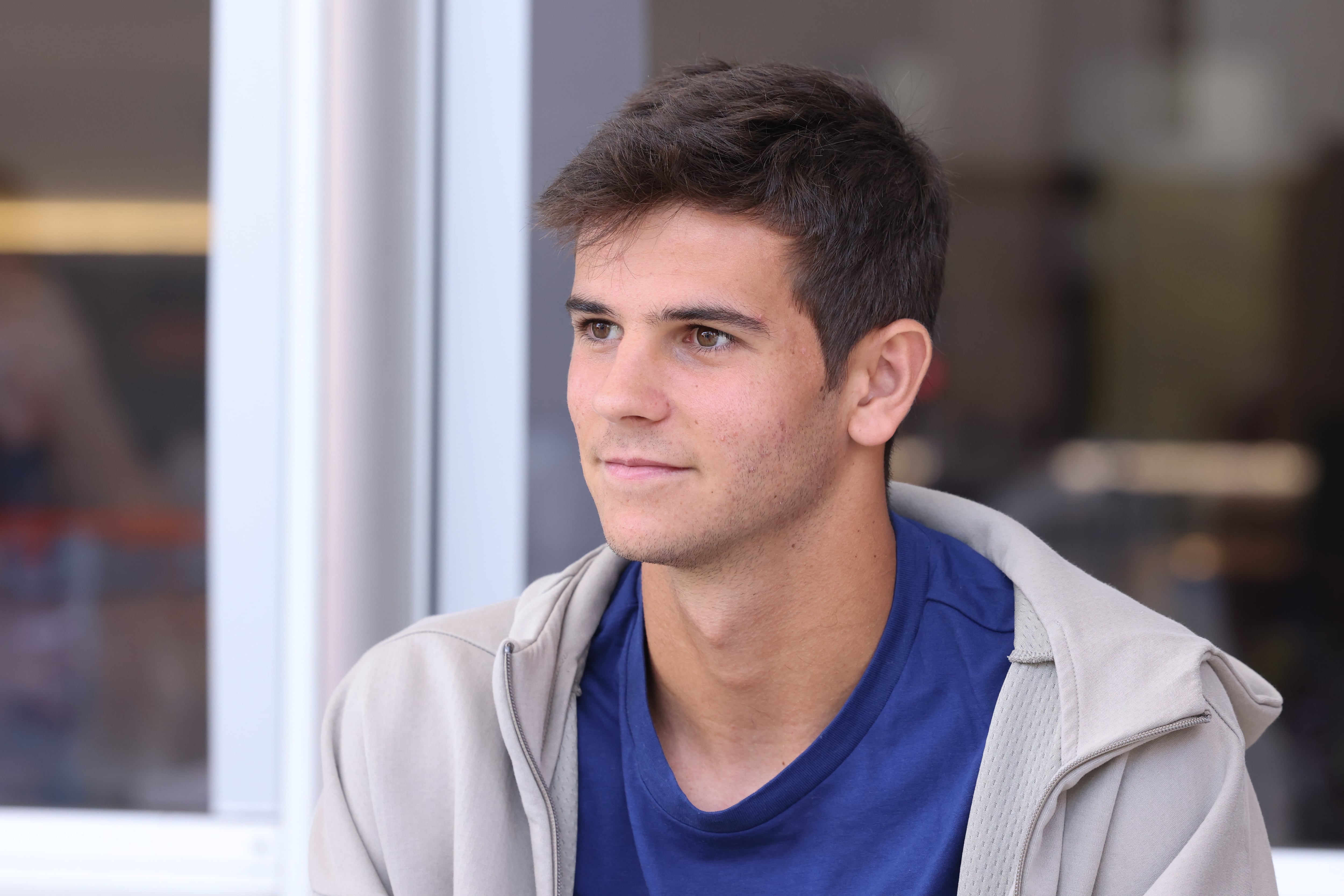 Rafa Jódar, durante el 'Media Day' del Mutua Madrid Open 2026