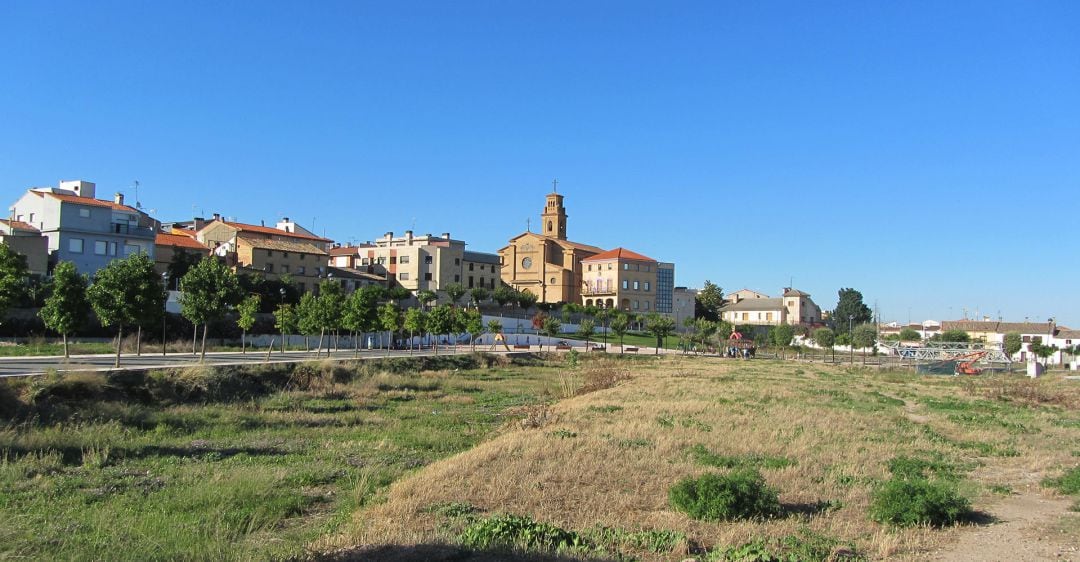 Panorámica de la localidad de Murchante