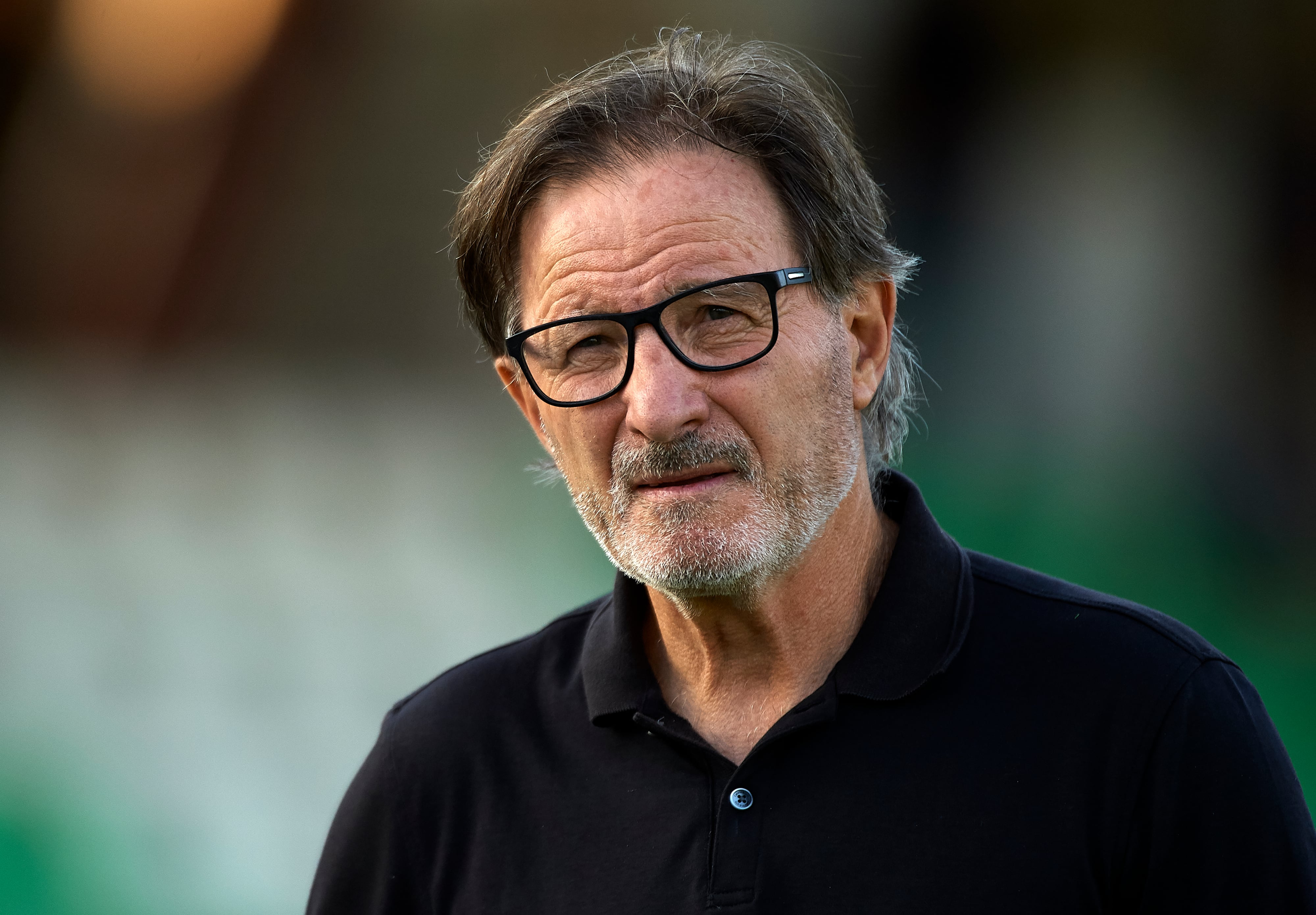 Juan Antonio Anquela, en un partido como entrenador del RCD Deportivo de La Coruña