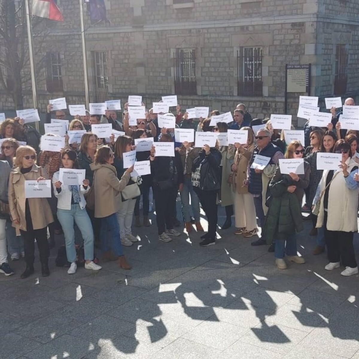 El seguimiento del segundo día de huelga de los funcionarios de Justicia vuelve a ser del 80% en Cantabria