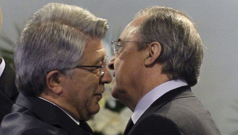 Enrique Cerezo y Florentino Pérez en una imagen de 2014