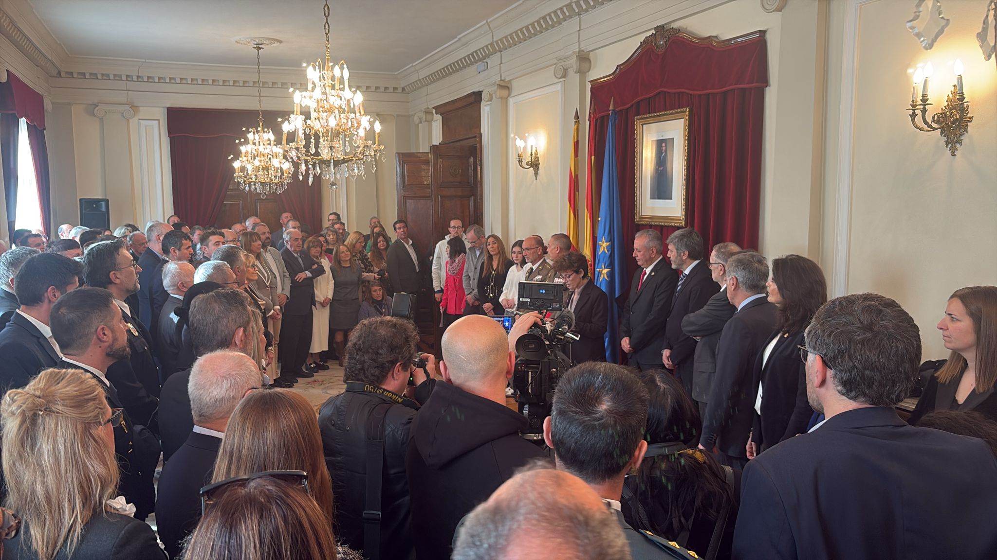 Acto del Día de la Constitución en Huesca