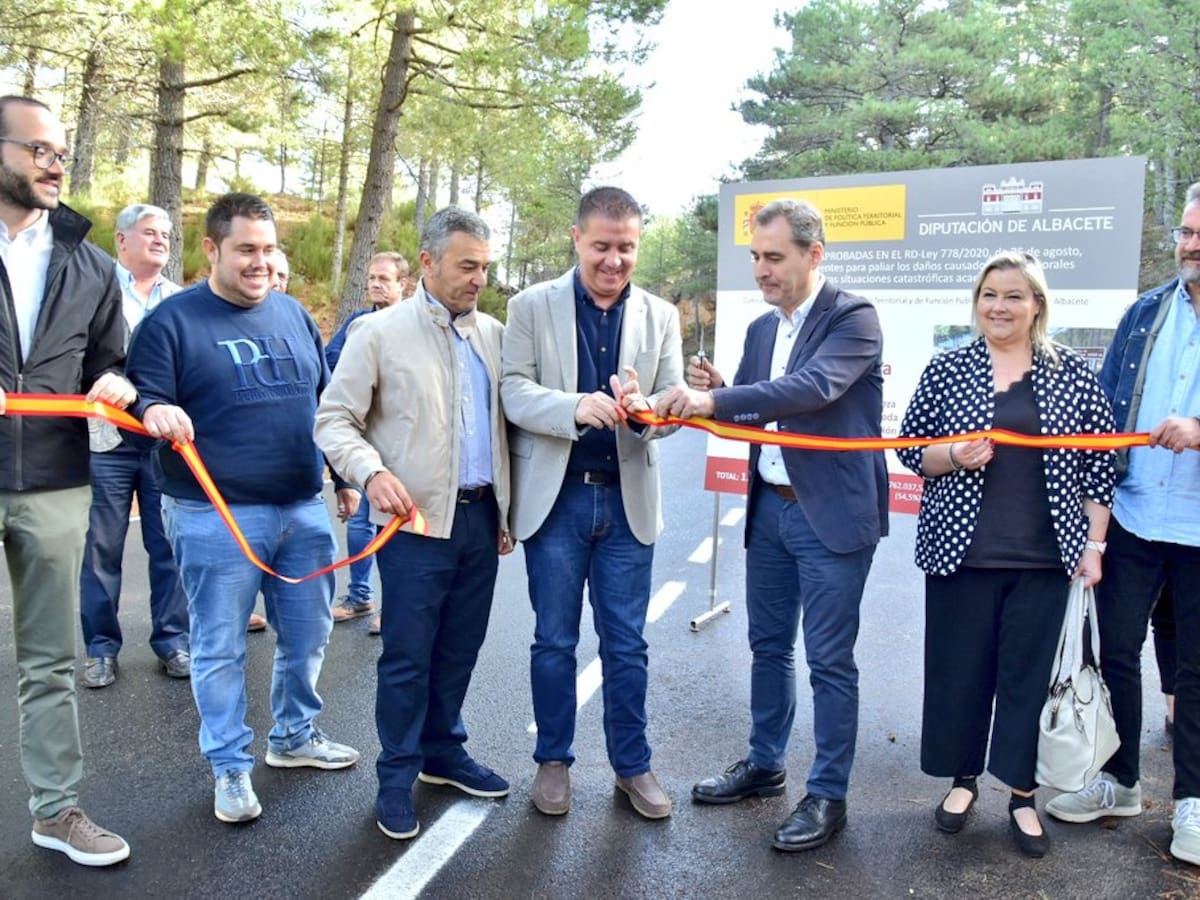 Inaugurada la carretera en el Puerto de Crucetillas: una infraestructura demandada para impulsar el turismo en la Sierra de Albacete