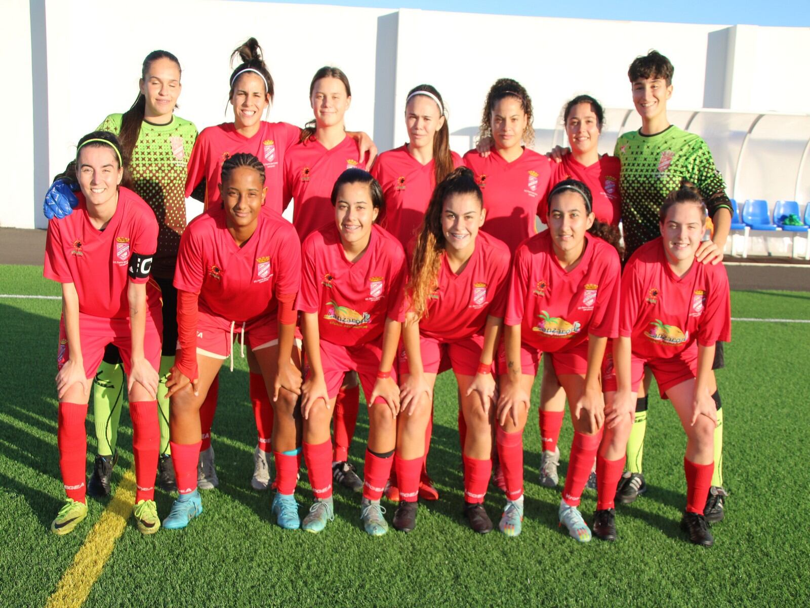 Equipo del FC Puerto del Carmen.