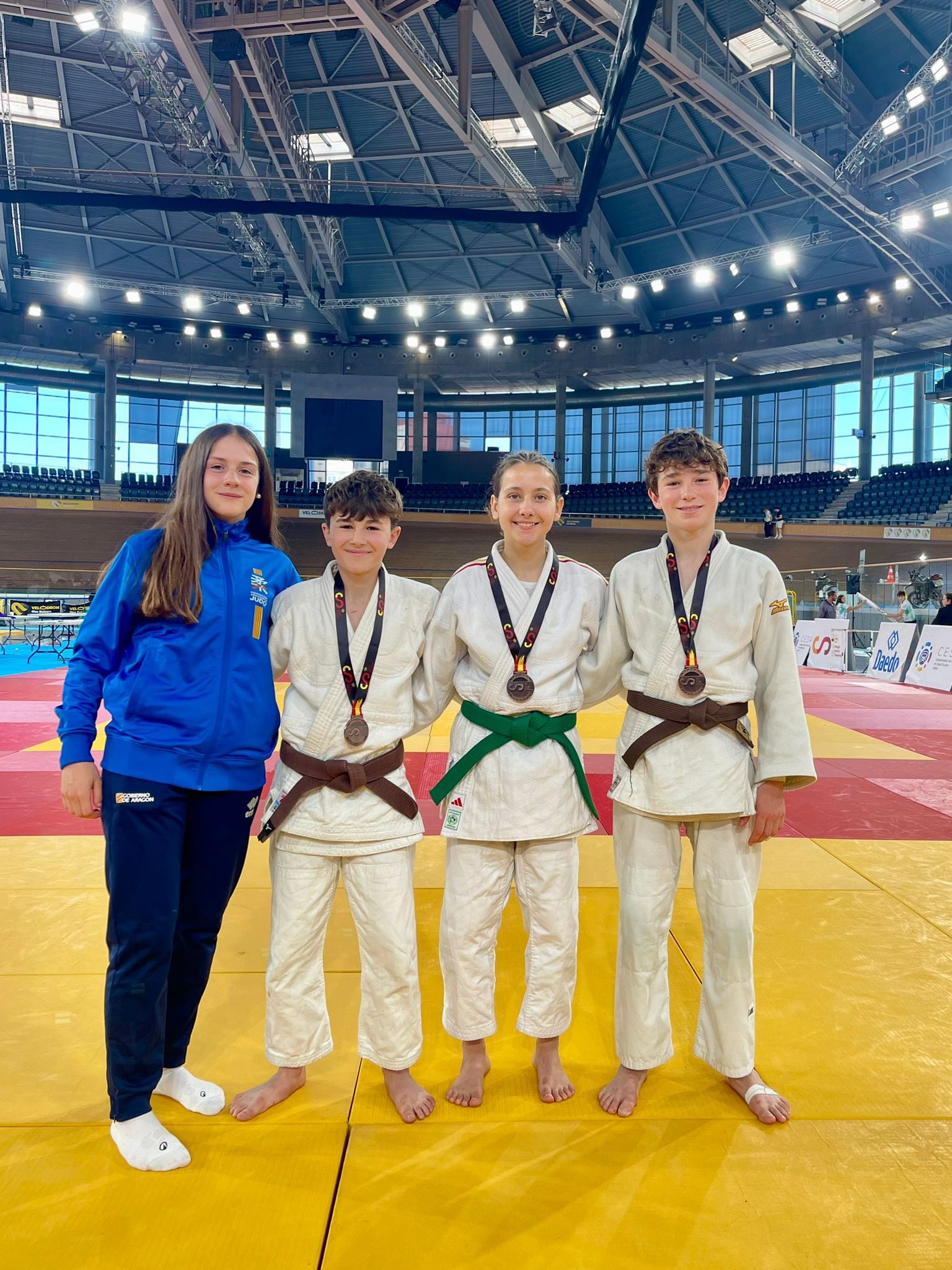 Judocas del CAS Aínsa