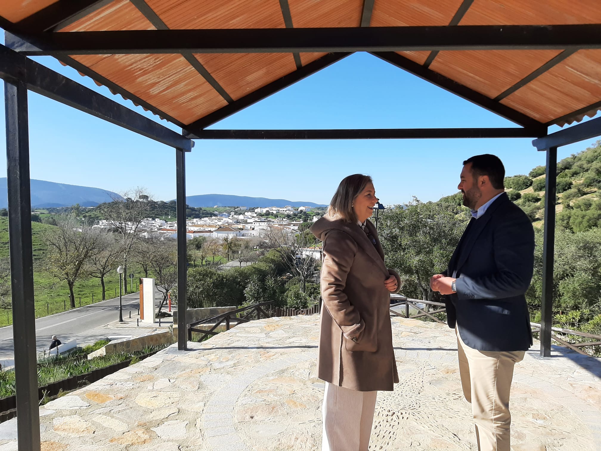 Ana Bertón junto a Jose´Carlos Sánchez