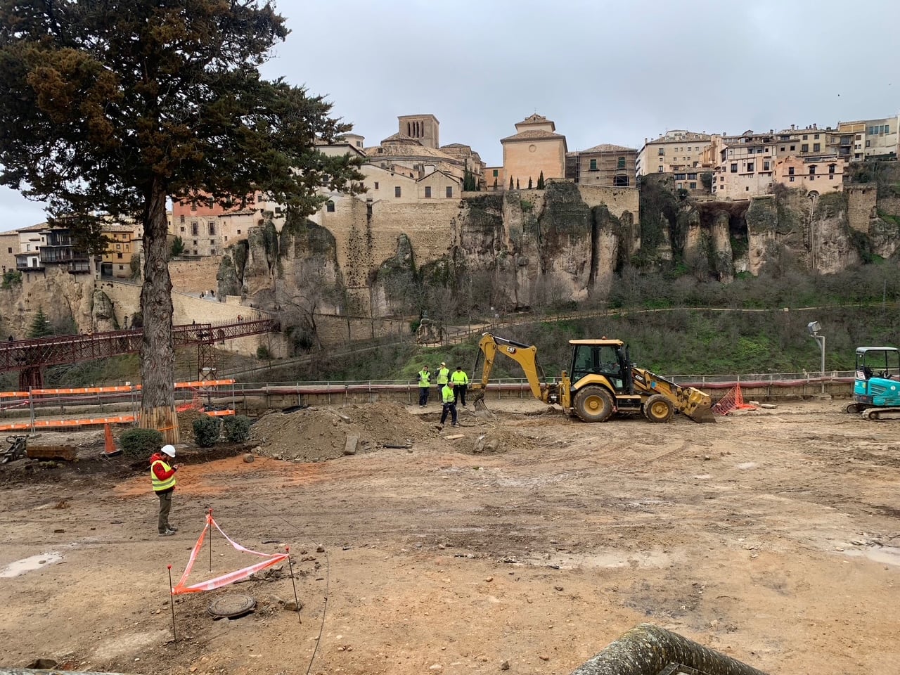 Las obras del Parador de Turismo de Cuenca se prolongarán hasta 2026.