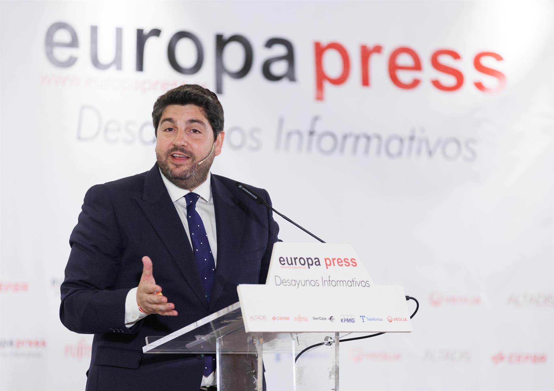 Fernando López Miras en el desayuno informativo de &#039;Europa Press&#039;