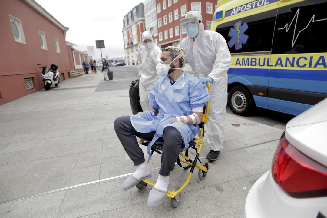 Chico Flores tras recibir el alta en el hospital