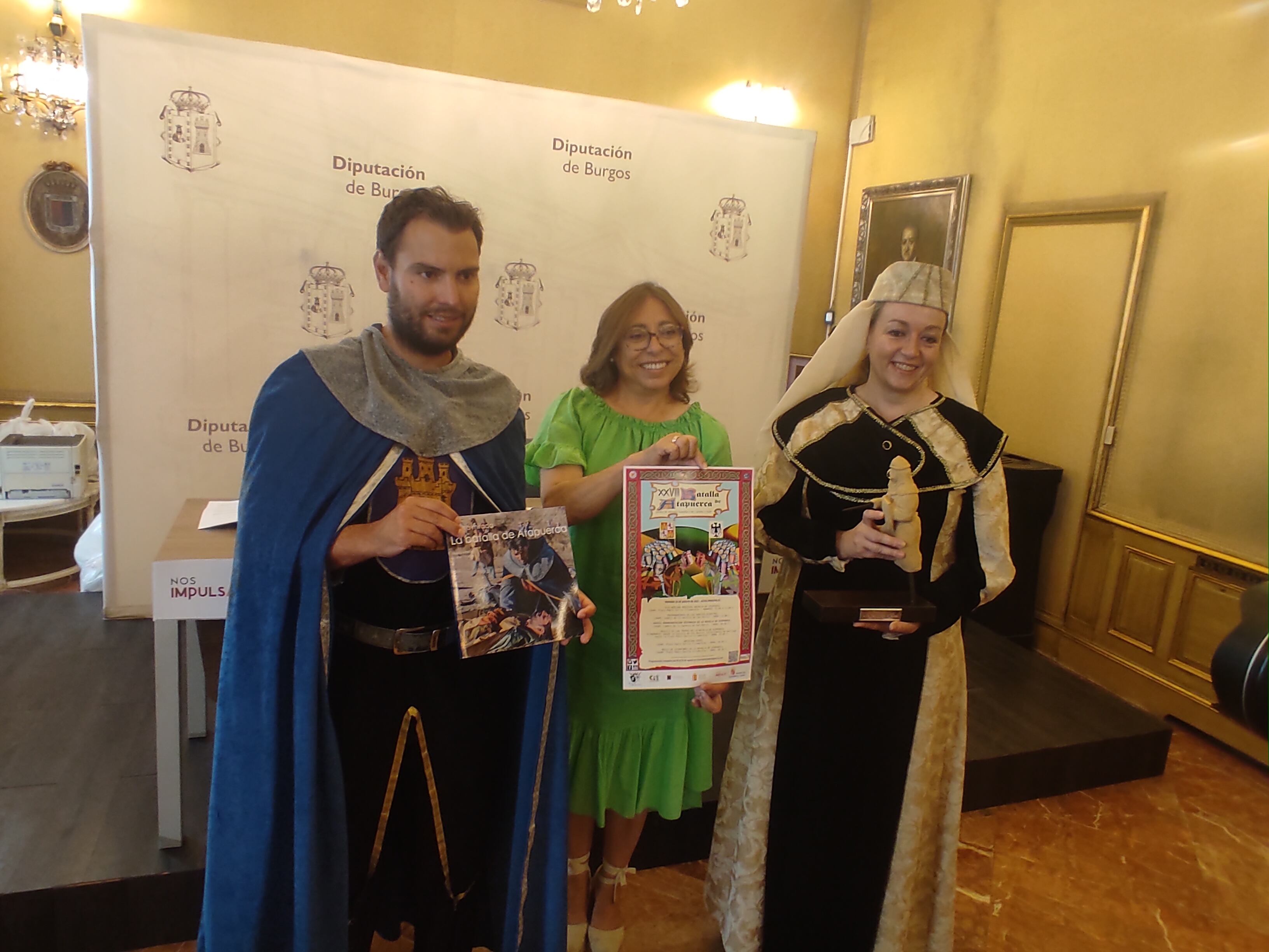 Presentación de la XXVIII Batalla de Atapuerca que tendrá lugar este próximo domingo 20 de agosto. / Foto: Radio Castilla