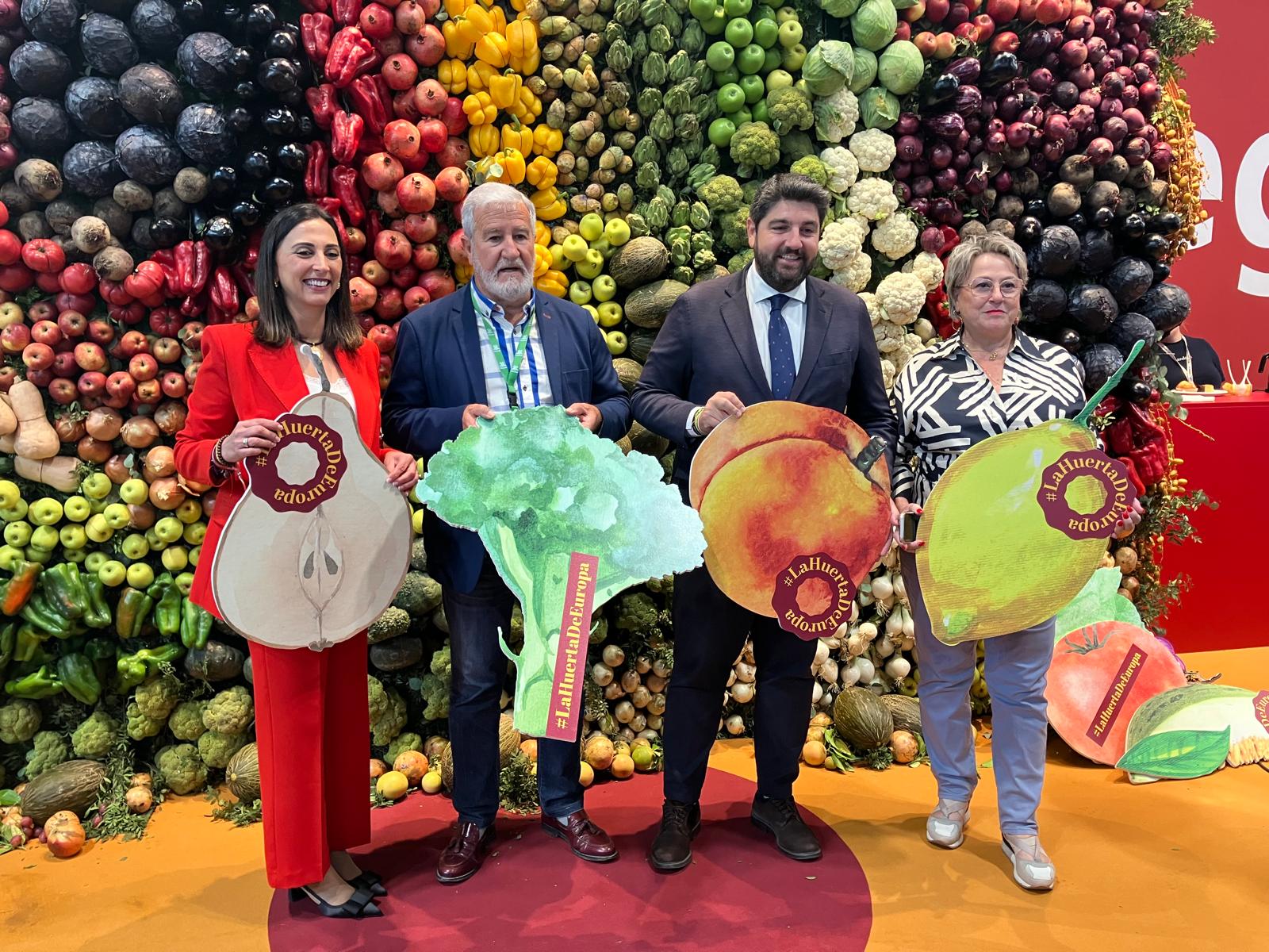 El presidente de la comunidad autónoma, Fernando López Miras, en Fruit Attraction 2024