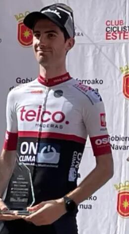 Pablo Ara lograba una meritoria tercera plaza en el sprint final