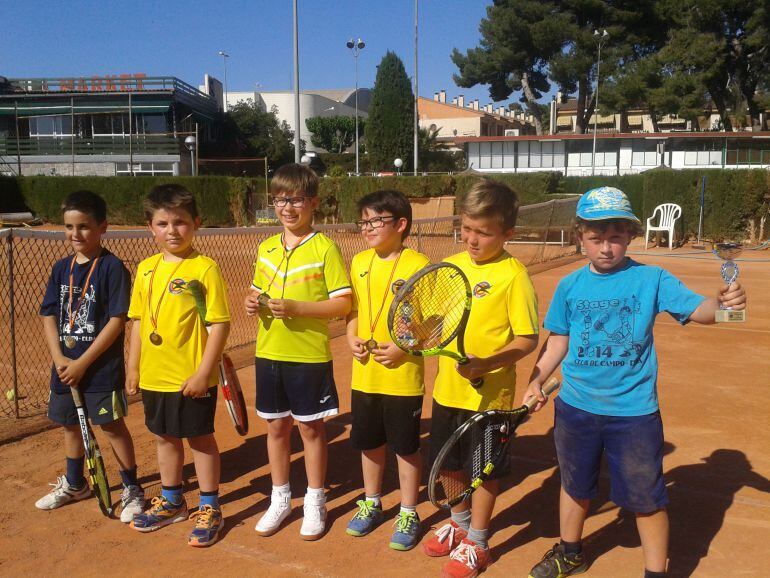 Jugadores del torneo de promoción del Club de Campo de Elda