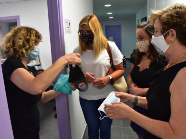 La alcaldesa Irene Navarro visitó las nuevas instalaciones