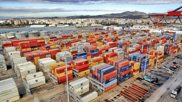 Las exportaciones en Málaga siguen superando récords