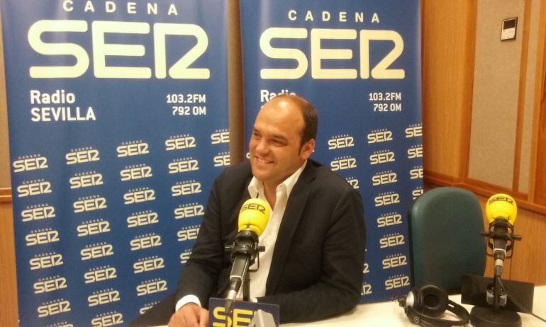 José Carlos Díez en un momento de la entrevista