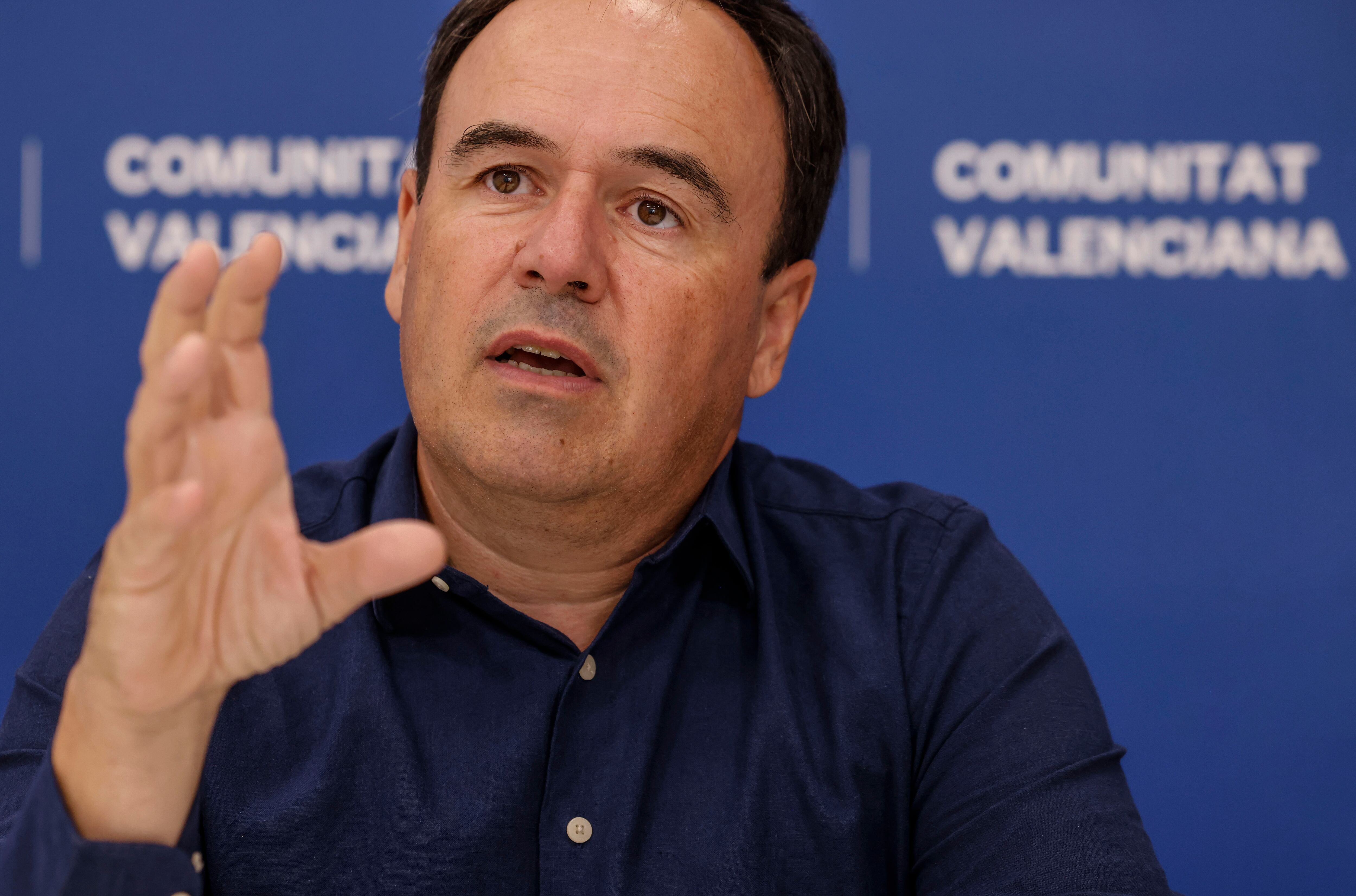 Julio de 2025. Juanfran Perez, en una entrevista para Europa Press