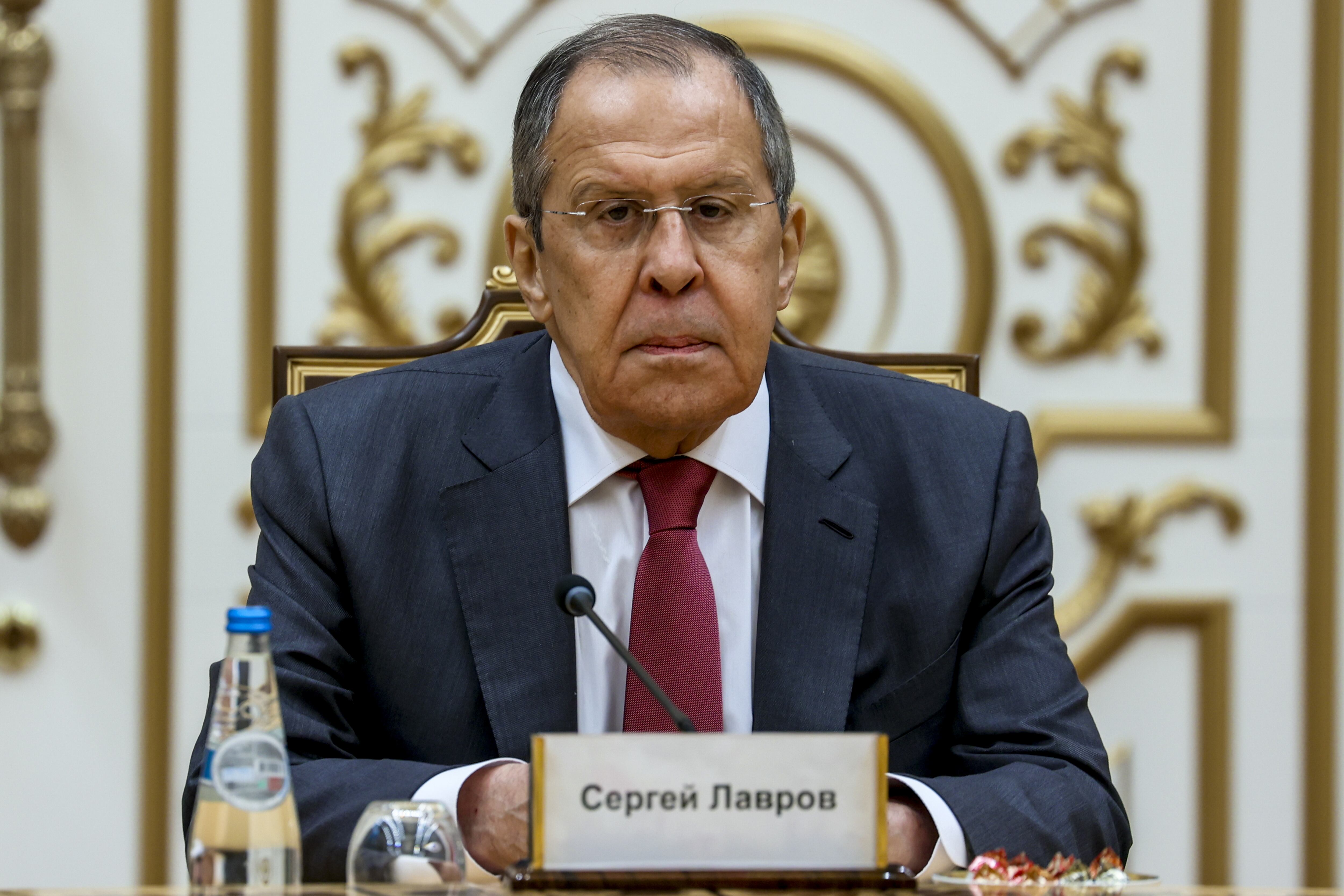 El ministro de Exteriores de Rusia, Sergei Lavrov