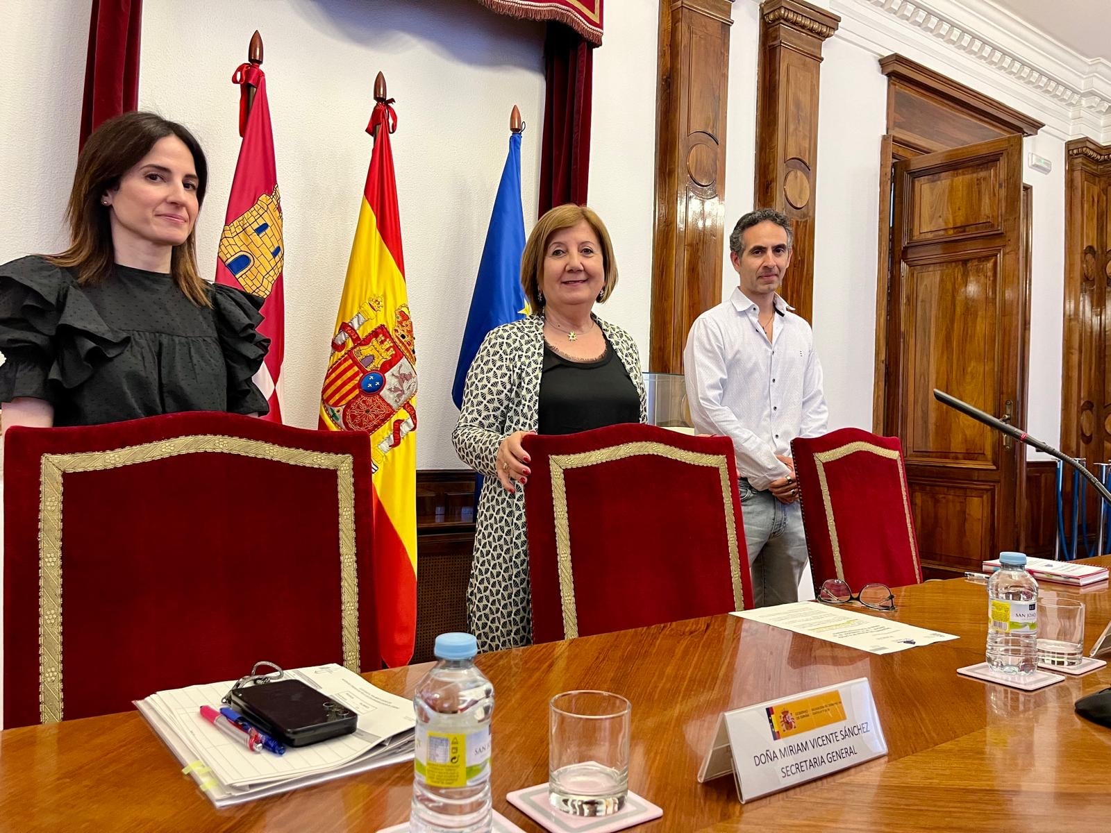 Subdelegada del Gobierno en Salamanca, esta mañana