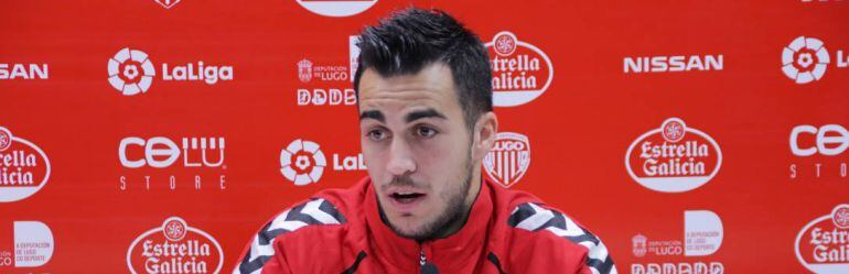 El delantero del Lugo, Joselu Moreno, es el pichichi de Segunda División