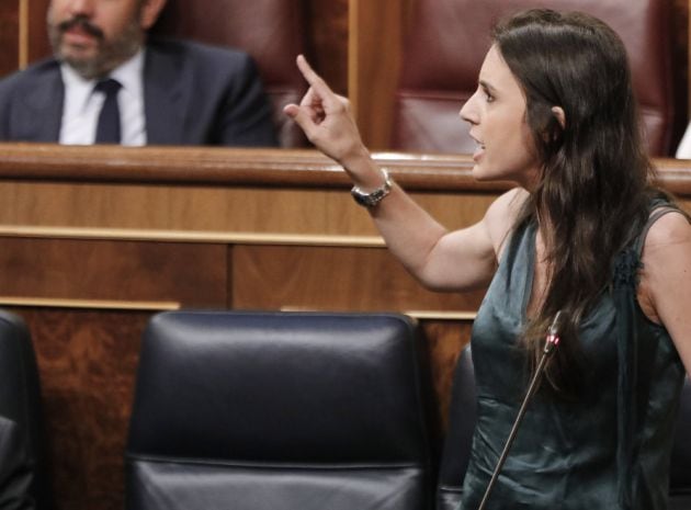 La ministra de Igualdad, Irene Montero