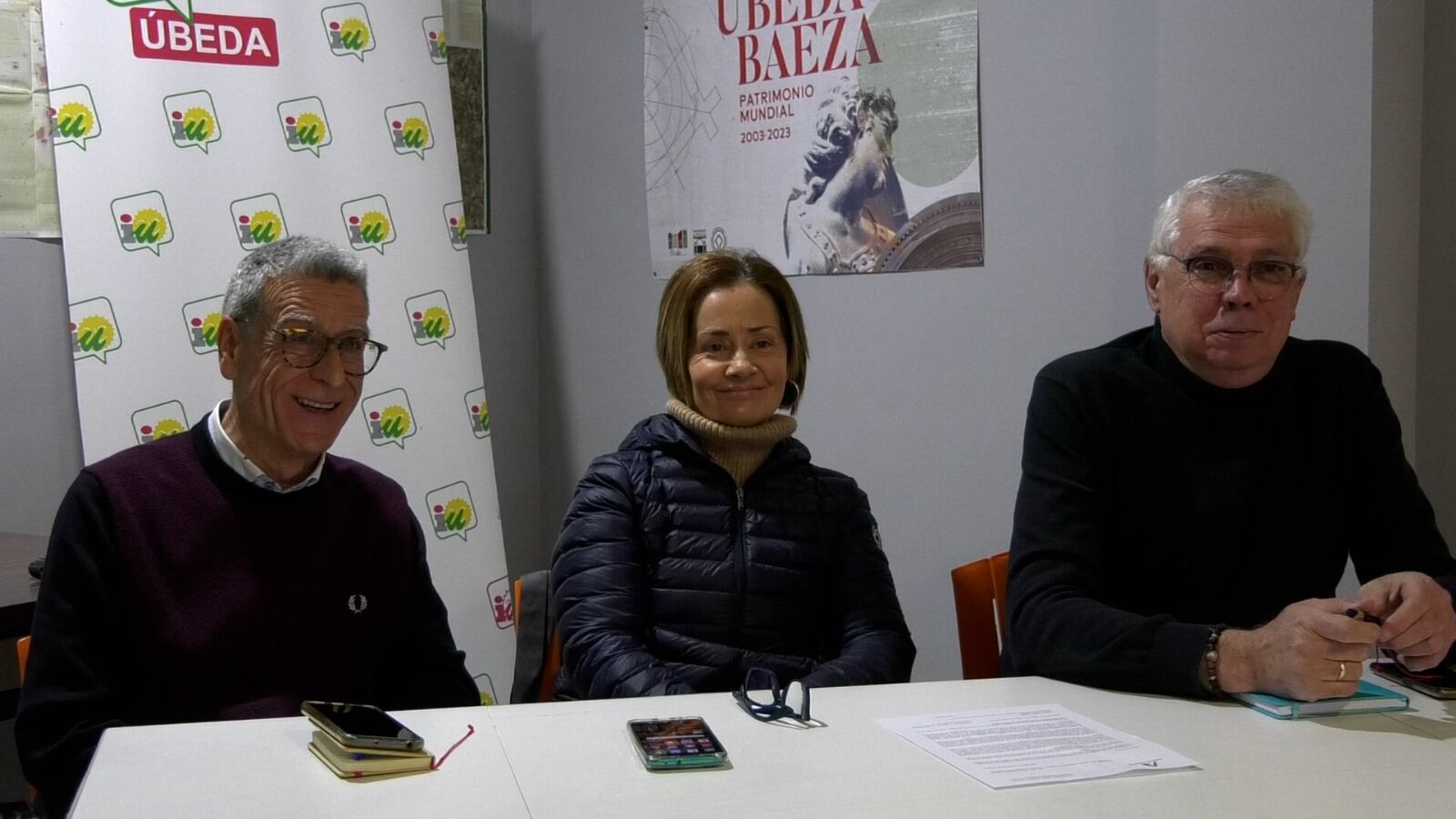 Sumando con Úbeda e IU en Baeza consideran que “las políticas de la Junta conllevan el desmantelamiento de servicios públicos”