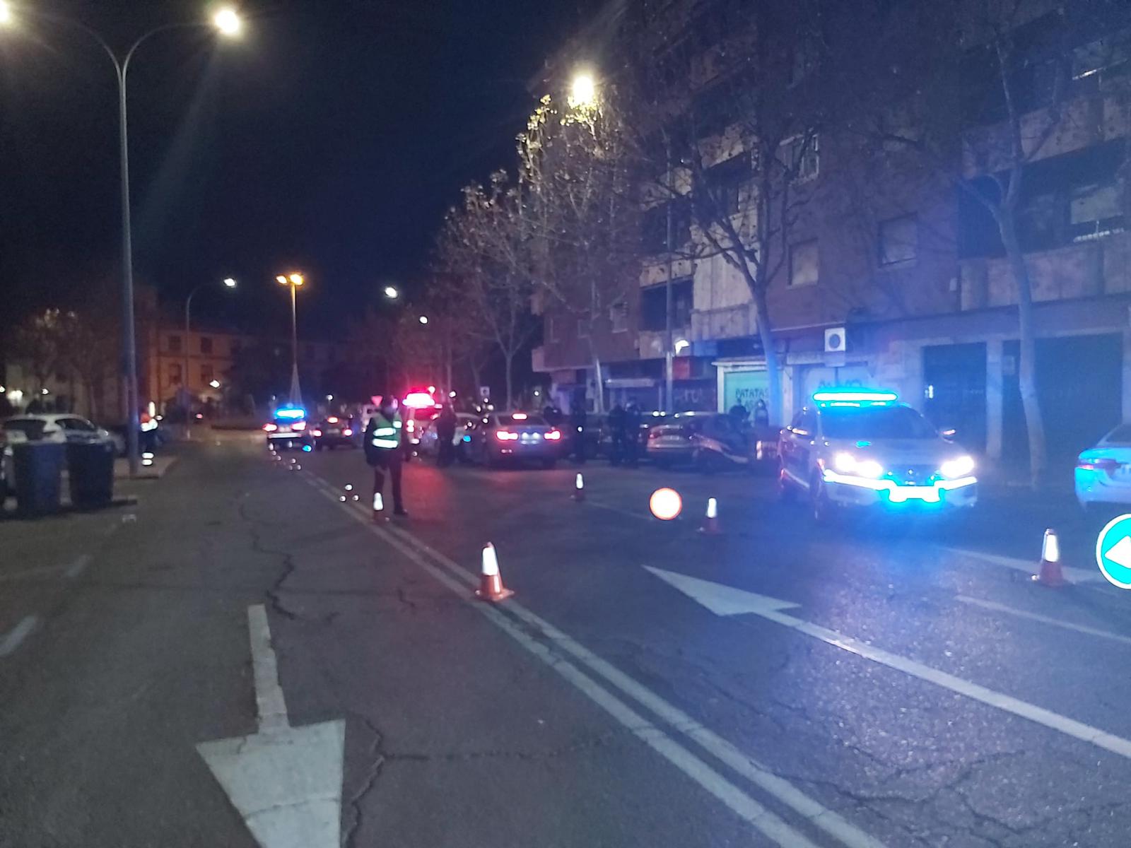 Fotografía de archivo de un control de la Policía Local de Ciudad Real