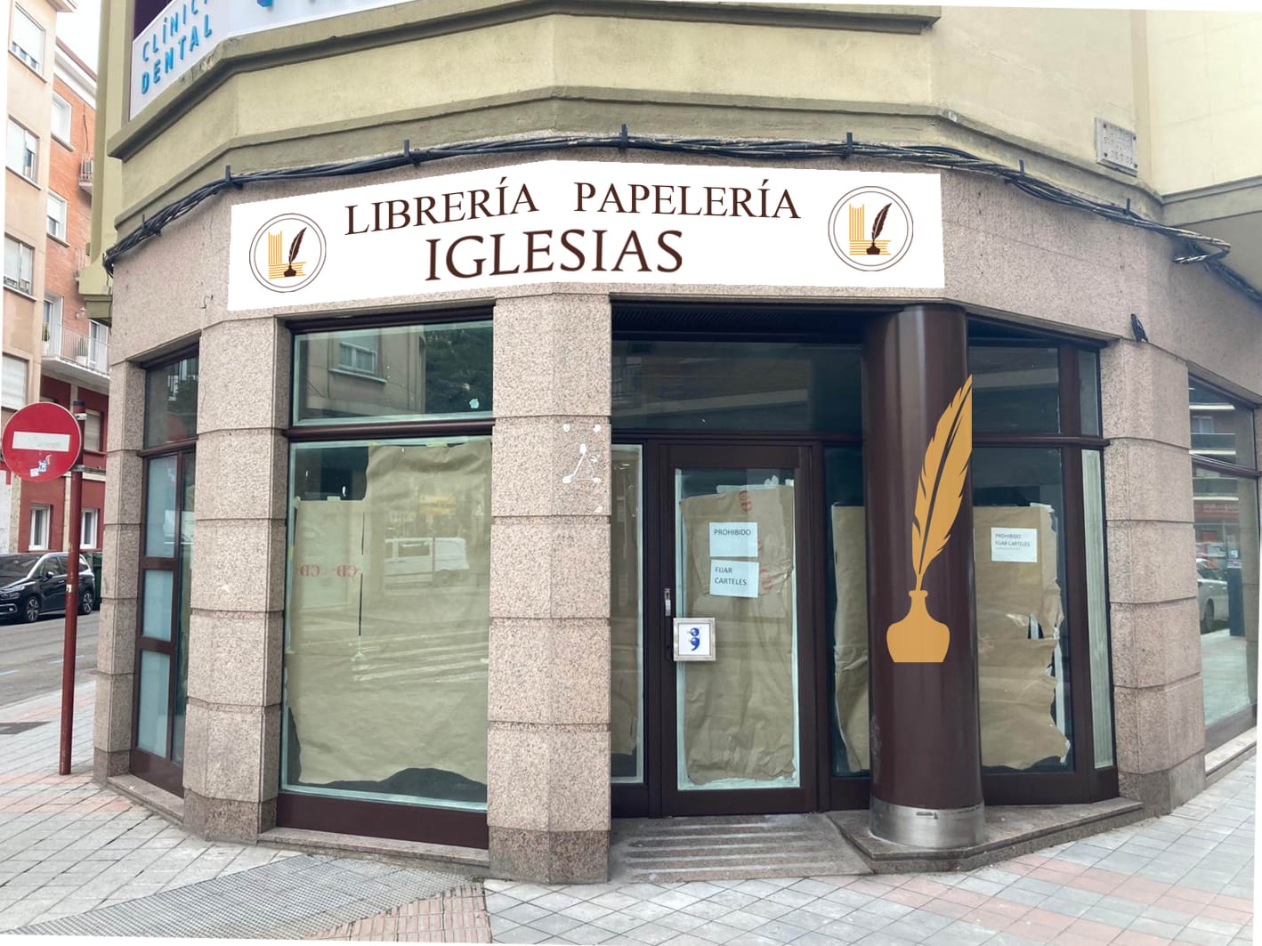 Local que ocupará el segundo establecimiento de librería Iglesias en Palencia