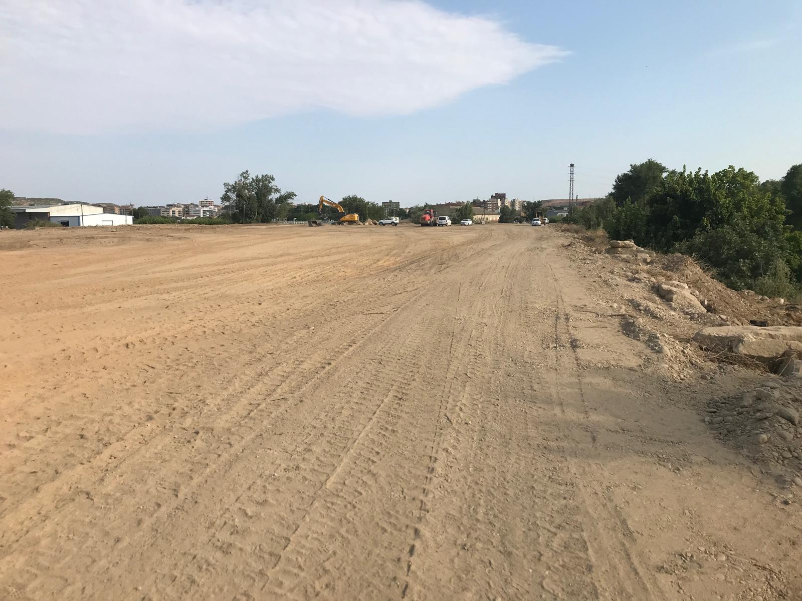 Inicio labores retirada escombrera.