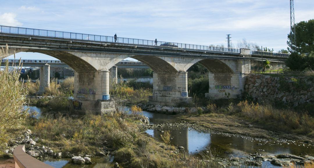 Puente de entrada a Gandia desde Alicante