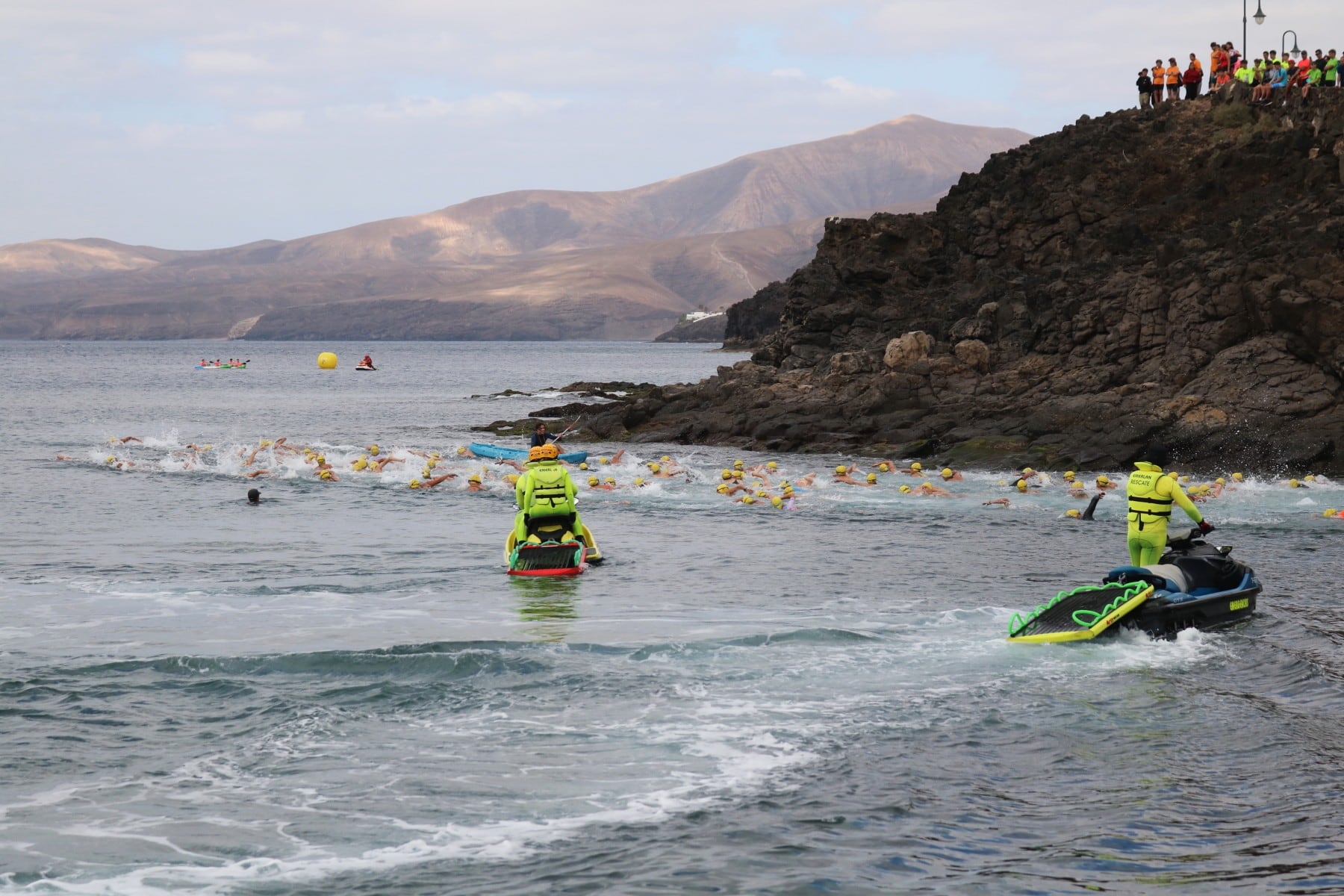 Triatlon del IES Yaiza.