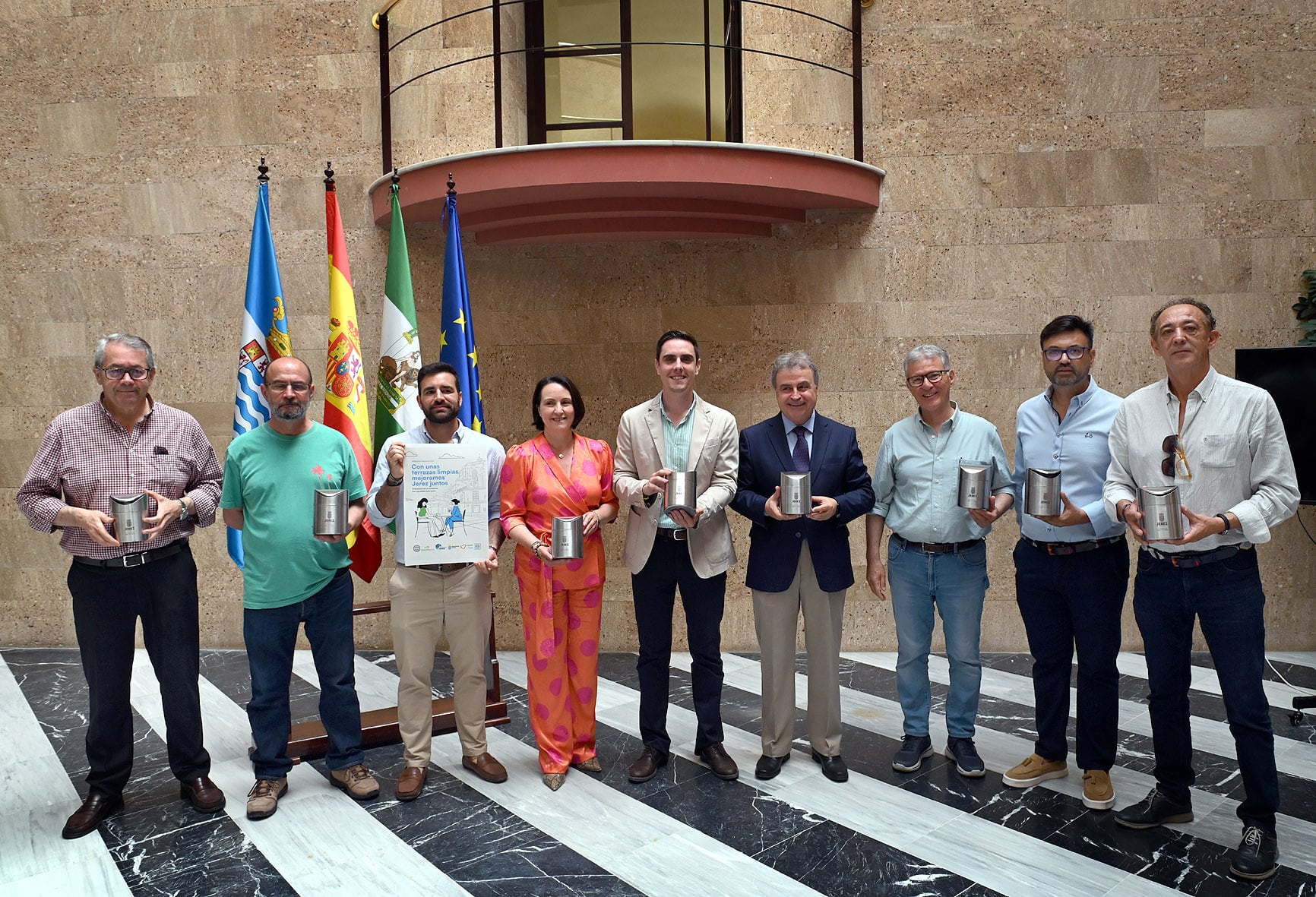 Presentación de la campaña este miércoles en el Ayuntamiento de Jerez