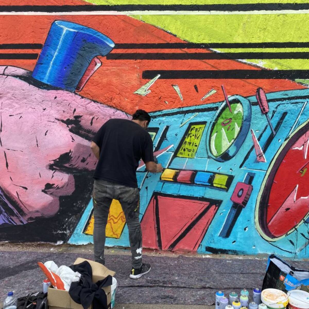 Oropesa del Mar despide su primer festival de arte urbano con un rotundo éxito y anuncia una segunda edición