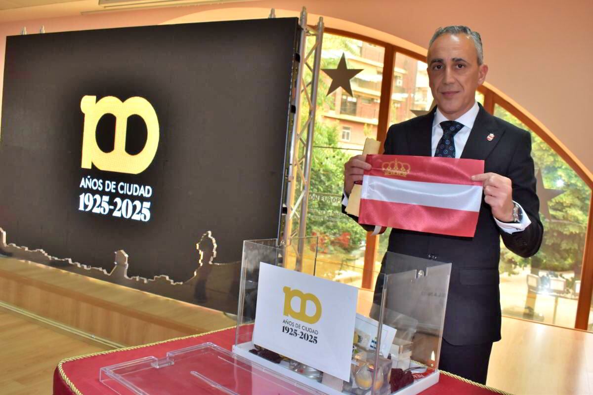 Miguel Ángel Ruiz en el centenario de Puertollano como ciudad