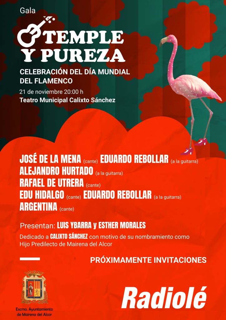 Cartel Gala Temple y Pureza