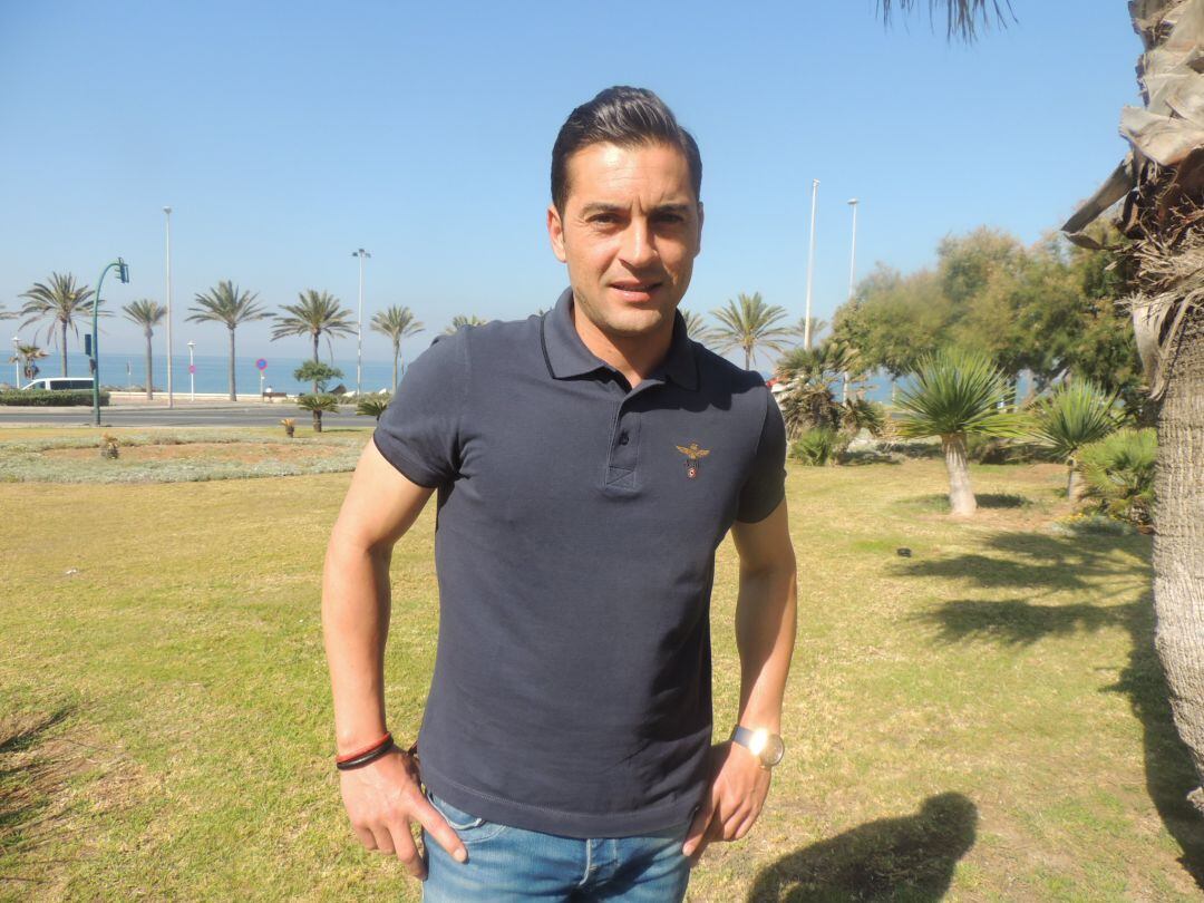 Francisco con LA VOZ de Almería.