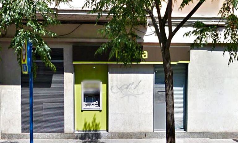 Sucursal de Bankia en la Calle Padre Esplá de Alicante