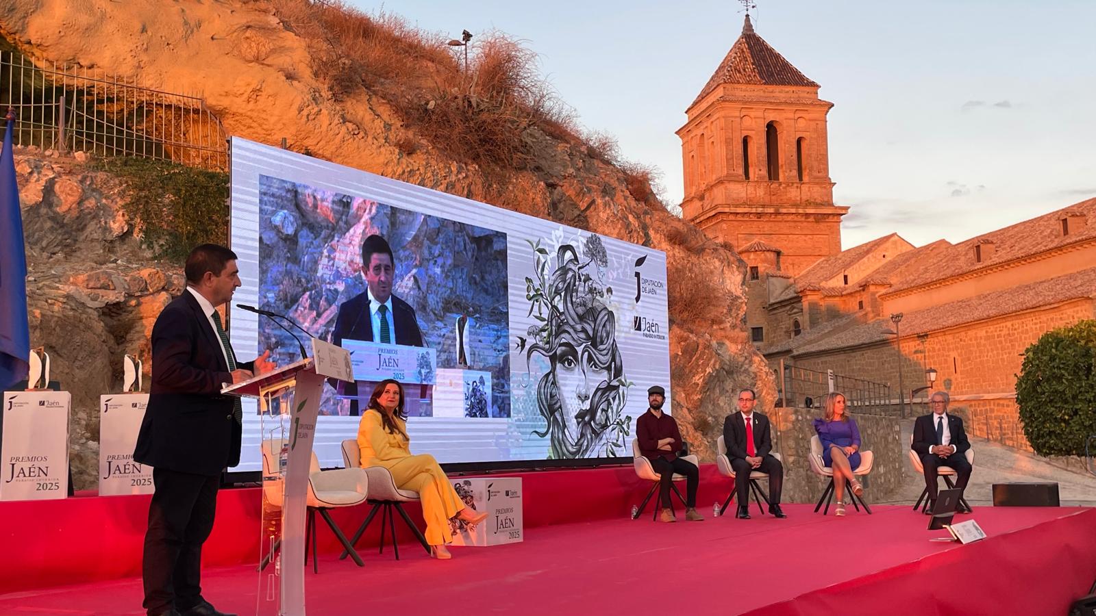 Intervención del presidente de la Diputación Provincial, Francisco Reyes