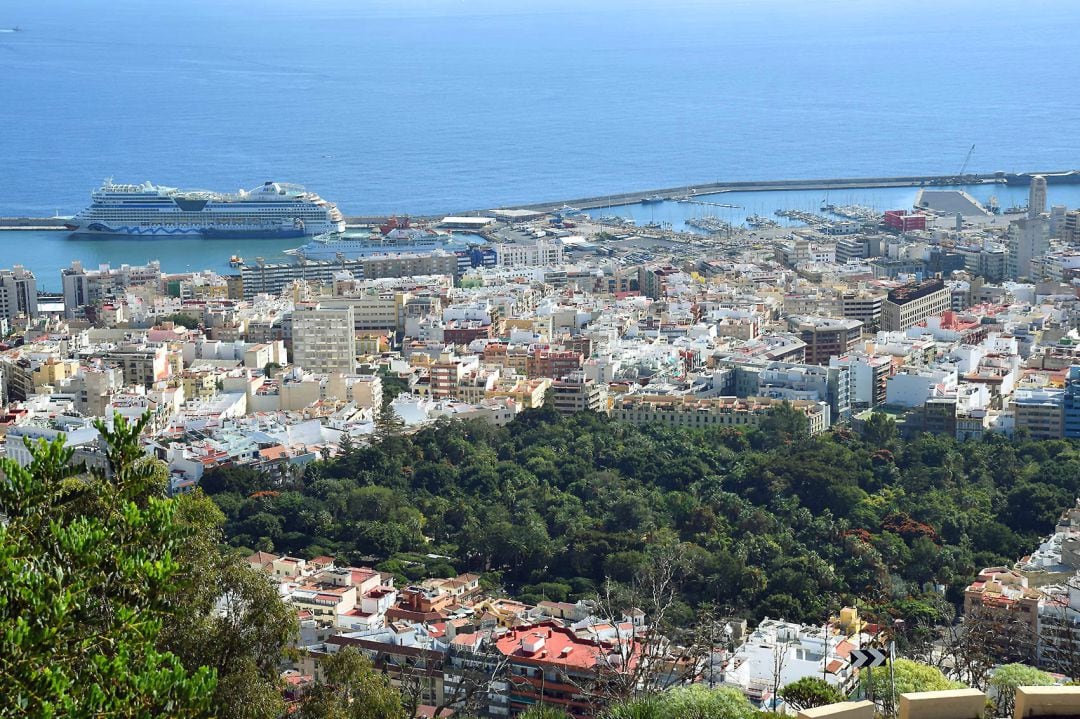 Panorámica de Santa Cruz de Tenerife.