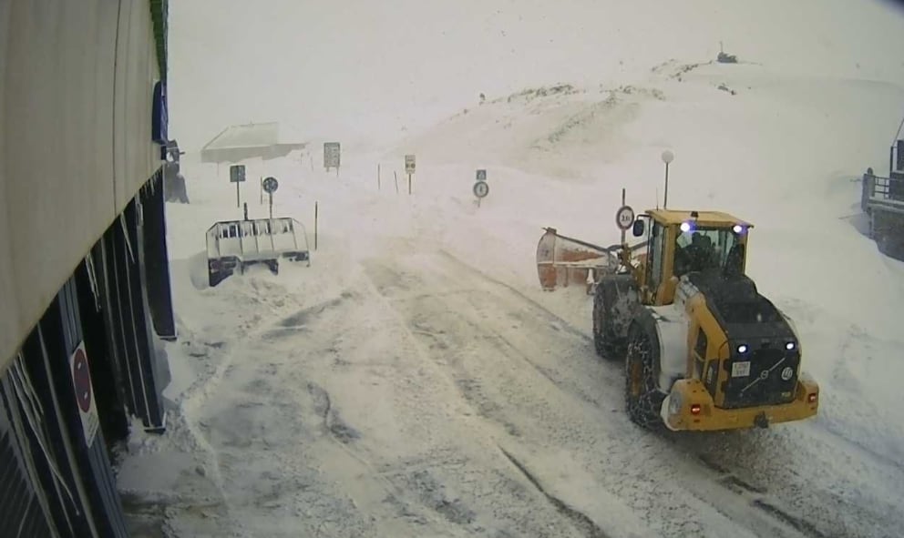 Webcam con imagen en el Portalet