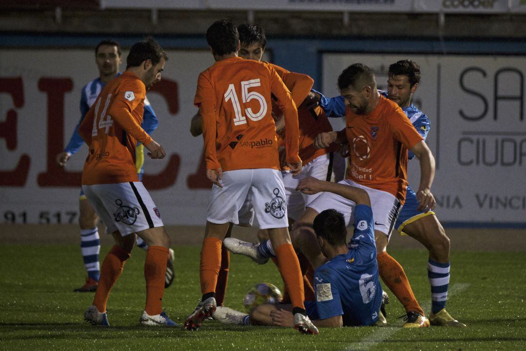 El Burgos Promesas, que ganó en El Montecillo en la primera vuelta, parece estar en un momento crítico.