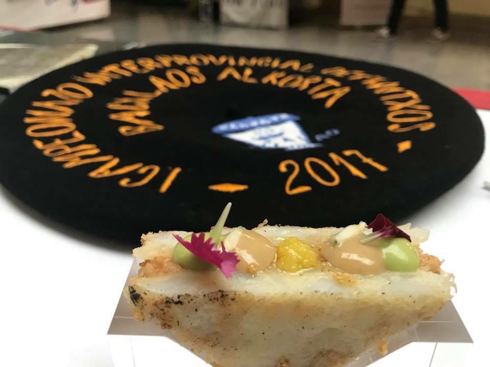 Pintxo del &#039;Kobika&#039; de Durango que venció en la primera edición del &#039;Campeón de campeones&#039;